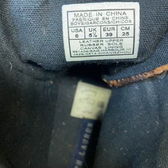 Polo Ralph Lauren Harbour Hi Women’s Size 7.5 Sneakers Animal Fur - Picture 12 of 12